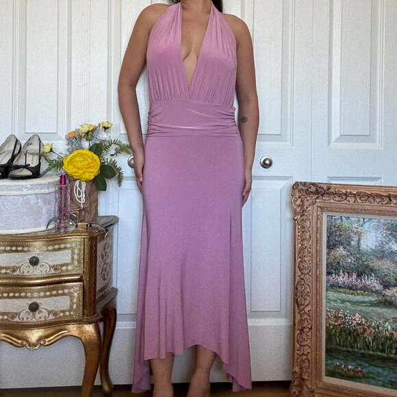 Jaded London Women's Pink and Purple Dress - Picture 1 of 4